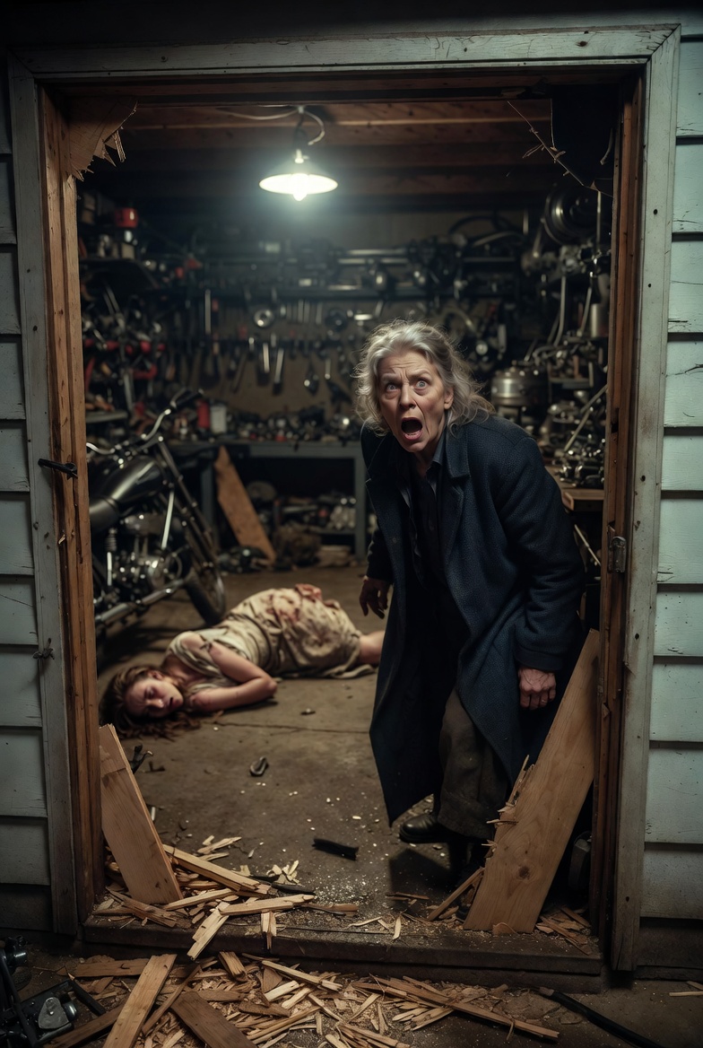 Moja córka nie odzywała się od tygodnia, więc pojechałem do niej. Zięć upierał się, że „jest na wycieczce”. Prawie mu uwierzyłem, dopóki nie usłyszałem stłumionego jęku dochodzącego z zamkniętego garażu. Podkradłem się z powrotem i wyważyłem drzwi. To, co zobaczyłem w środku, załamało mnie.