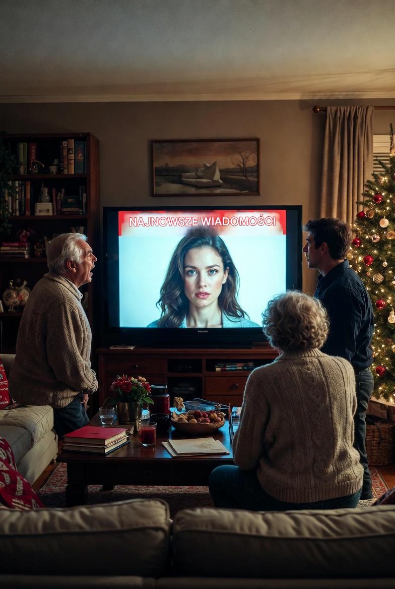 “Between jobs again,” Mom sighed at Christmas dinner. Dad nodded. “Can’t keep steady work.” I kept decorating the tree. The TV announcer’s voice filled the room: “Breaking news: mystery tech founder revealed as local woman…”