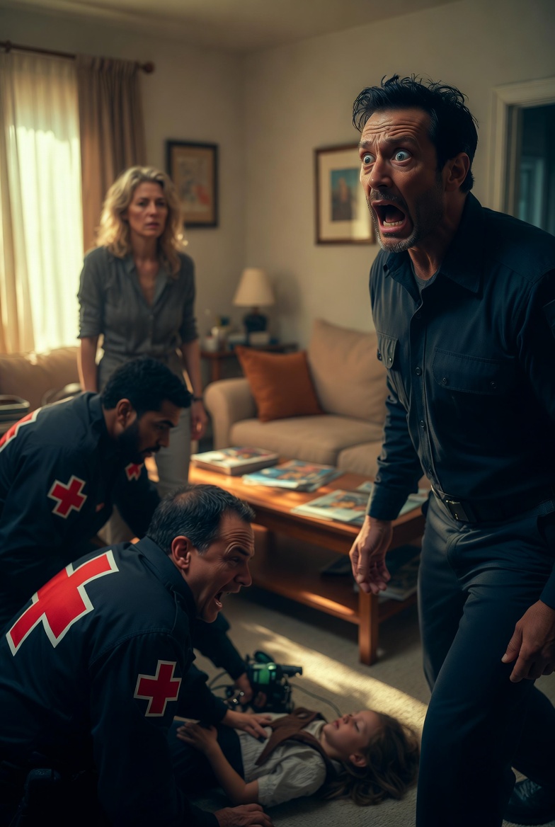 Kiedy wróciłem z podróży służbowej, zastałem moją córkę nieprzytomną przy drzwiach. Żona wzruszyła ramionami i powiedziała, że ​​„właśnie ją ukarała”. Wezwałem karetkę. Ale kiedy ratownik medyczny zobaczył moją żonę, zbladł i wyszeptał: „Proszę pana… czy to naprawdę pańska żona? Bo tak naprawdę…”