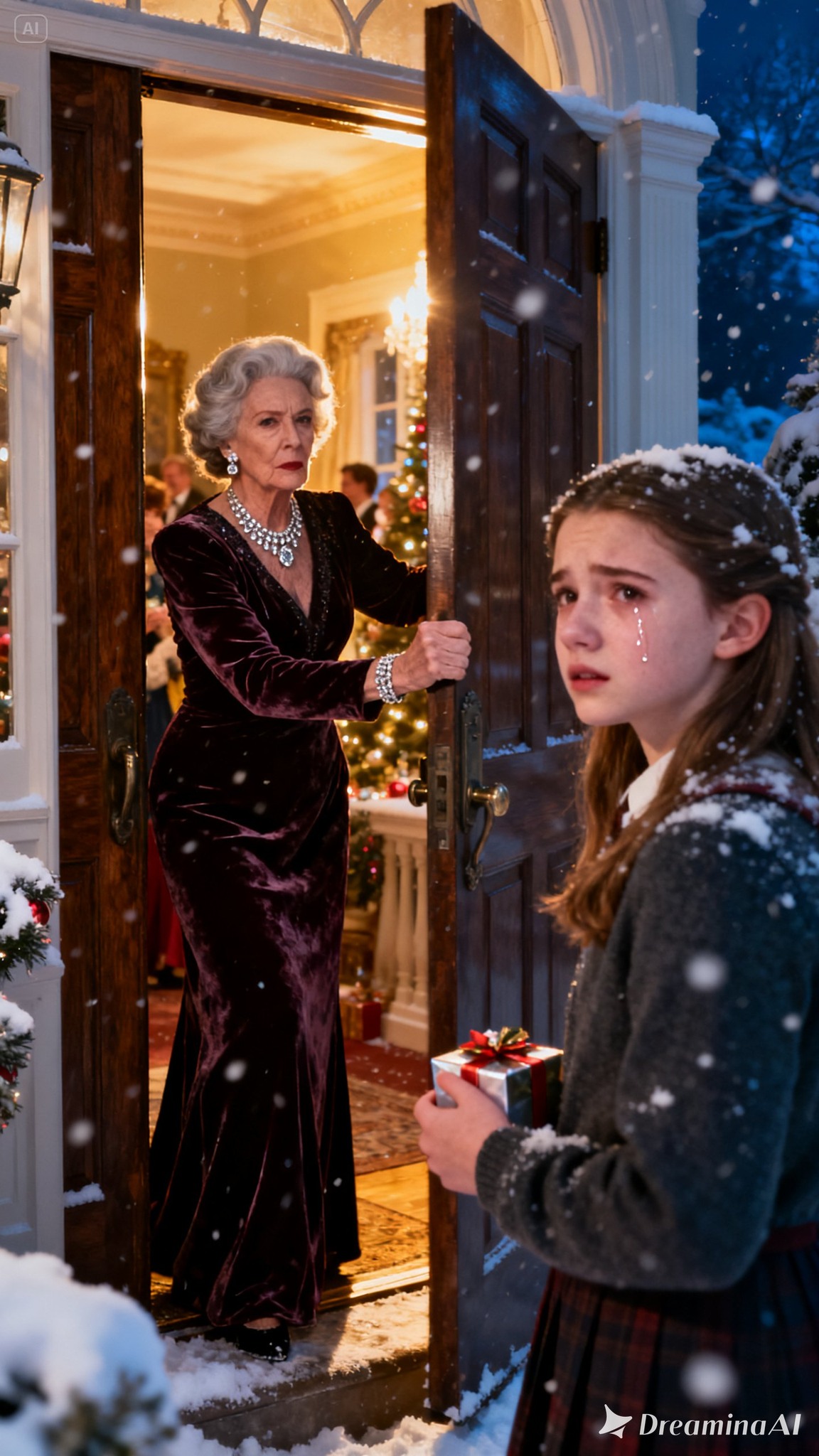 Kiedy pracowałem w Wigilię na oddziale intensywnej terapii, moja córka poszła do domu rodziców. Babcia otworzyła drzwi i powiedziała: „Nie znamy cię. Pewnie jesteś pod złym adresem”, po czym zatrzasnęła je z hukiem. Mój brat napisał SMS-a: „Nie mogliśmy jej wpuścić – wiesz, że mój syn jej nie lubi”. Nic nie powiedziałem. Po prostu to zrobiłem. Następnego ranka dostali oficjalny list – a potem…