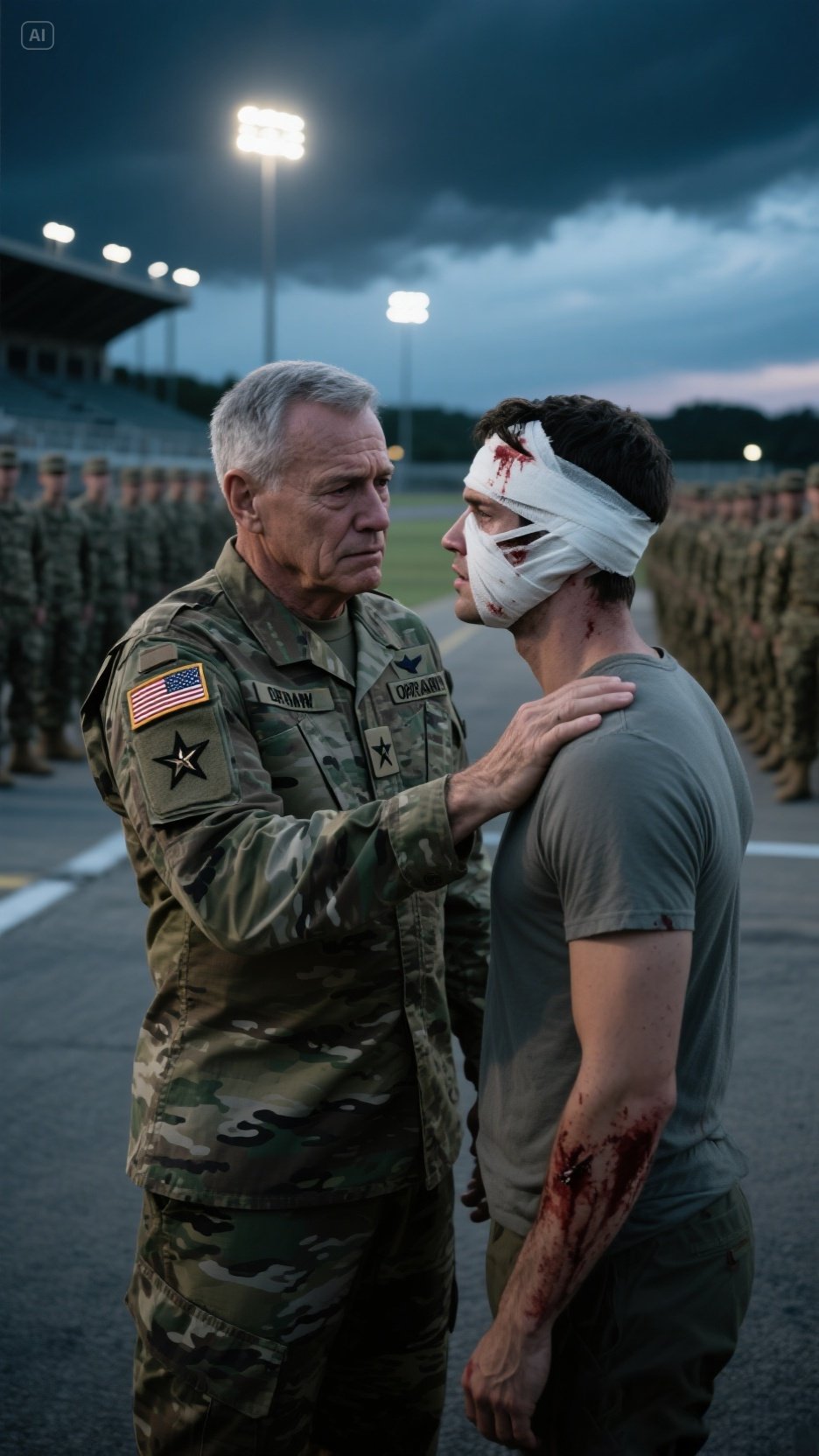 Mój syn pojawił się w mojej bazie. Zniszczona twarz, złamana szczęka. „Tato, rodzina mojej macochy to zrobiła”. 17 osób pobiło go w Wigilię. Moja była żona to nagrała. Szkolę jednostki specjalne w zabijaniu. Zapytałem moją obecną klasę: „Kto chce dodatkowe punkty?”. Uniosły się 32 ręce. Podałem im adresy. „Pamiętajcie, bez litości…”. W ciągu 10 dni wszystkie 17 zaginęło. Moja była żona zgłosiła się na leczenie psychiatryczne. Jej ojciec, szeryf, zadzwonił: „Wiem, że to zrobiłeś…”. Powiedziałem tylko: „Udowodnij to… płaczko…”.