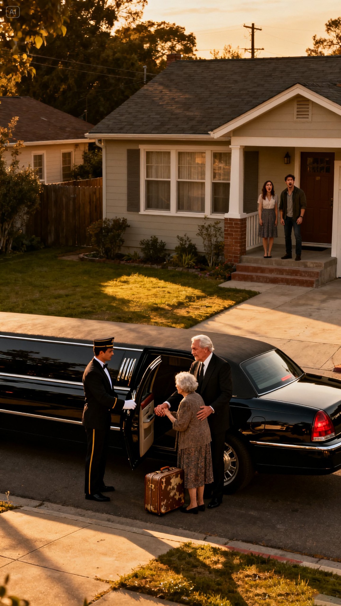 „Jeśli nie chcesz iść do domu opieki, spakuj torbę i wynoś się z mojego domu – natychmiast!” – krzyknął mój syn, patrząc mi w oczy. Zachowałam spokój, uśmiechnęłam się, złożyłam ubrania i zamknęłam walizkę. Godzinę później podjechała limuzyna. Kiedy otworzył drzwi i zobaczył, kto po mnie przyjechał… jego uśmiech zniknął.