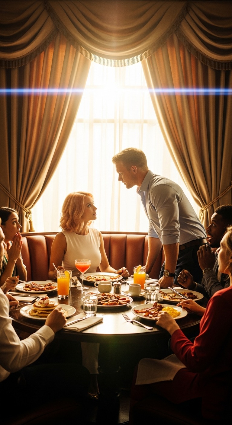 Powiedział na brunchu: „Odwołuję ślub – już cię nie kocham” w obecności swoich przyjaciół. Odpowiedziałam: „Dziękuję za twoją szczerość”. Potem wstałam, wzięłam pierścionek i oznajmiłam, że zamiast tego zorganizuję przyjęcie z okazji „uniknięcia kuli”. Jego przyjaciele przestali się śmiać, gdy dodałam…