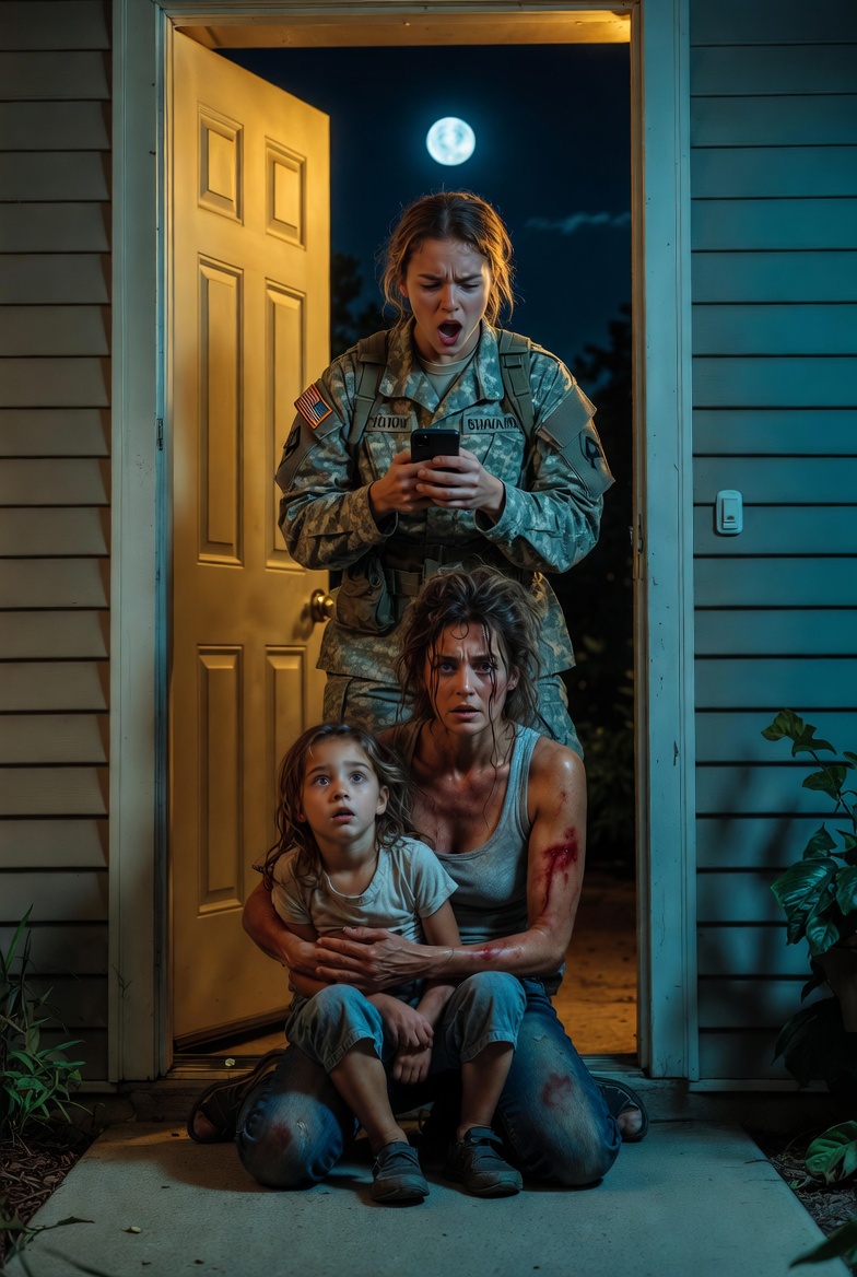 O drugiej w nocy moja siostra upadła przed moim domem – posiniaczona, drżąca, trzymająca na rękach swoją niepełnosprawną córkę. Potem przyszedł SMS od mamy: „Nie ratuj tej kaleki”. Mimo to przyprowadziłam ich do domu. To, co się stało później… sprawiło, że natychmiast zadzwoniłam pod numer 911.