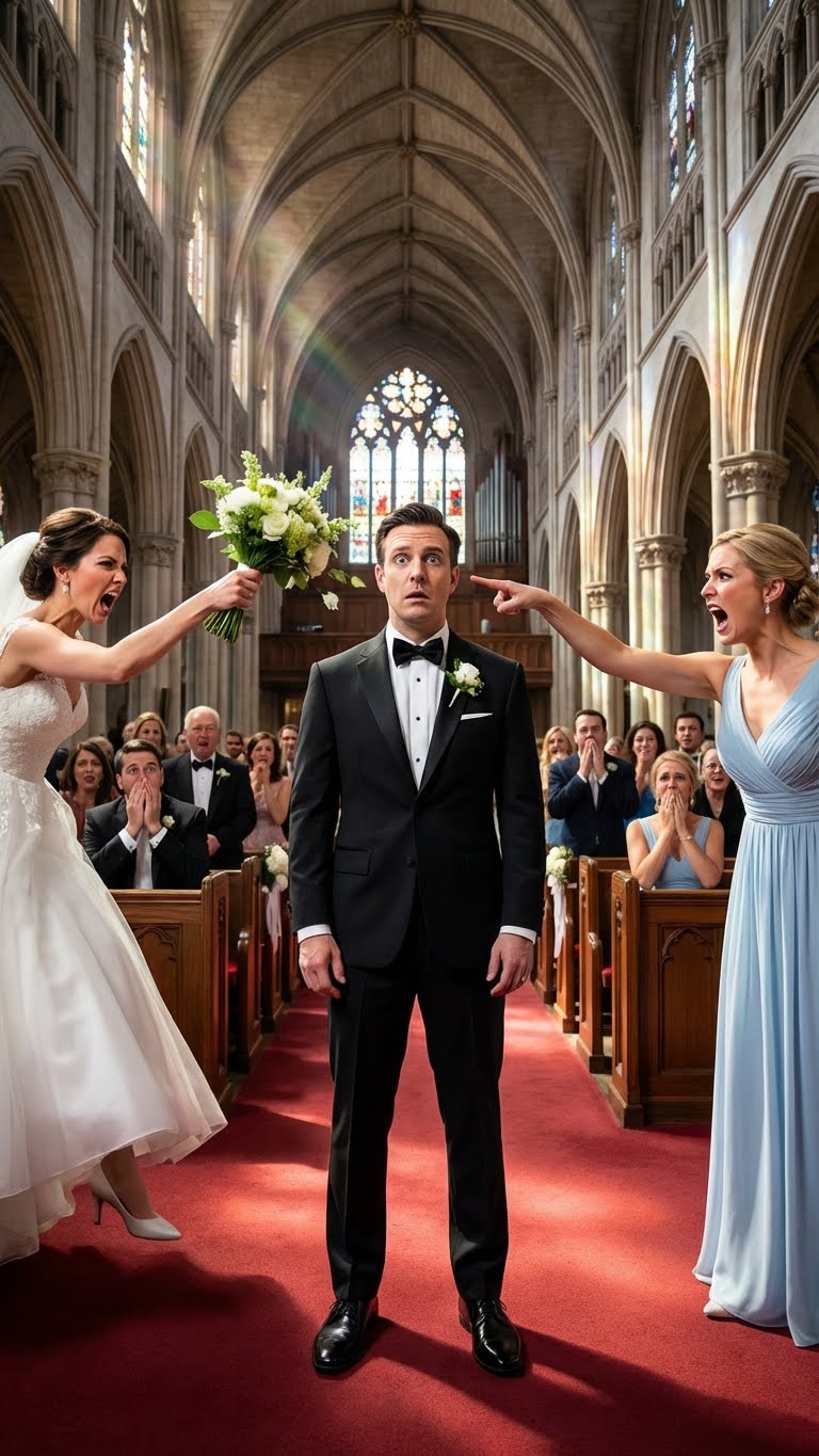 W dniu mojego ślubu miałam właśnie składać przysięgę małżeńską, gdy moja druhna wstała i oznajmiła, że ​​jest w ciąży z dzieckiem mojego męża. 300 gości oniemiało. Ale zamiast płakać, po prostu się uśmiechnęłam i powiedziałam: „Czekałam, aż w końcu powiesz wszystkim prawdę”. Jej twarz zbladła. Nie miała pojęcia, co będzie dalej…