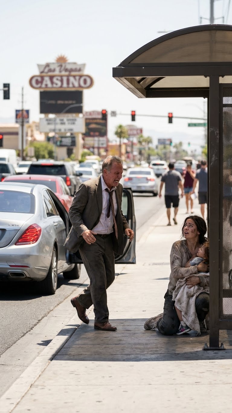 Na światłach zobaczyłam moją córkę, z którą nie miałam kontaktu, żebrzącą o pieniądze, trzymając w ramionach swoje małe dziecko. Zapytałam: „Gdzie jest dom i samochód, który ci dałam?”. Drżąc, odpowiedziała: „Mój mąż i jego matka zabrali wszystko”. Odpowiedziałam po prostu: „Nie martw się. Będą tego żałować do końca życia”.
