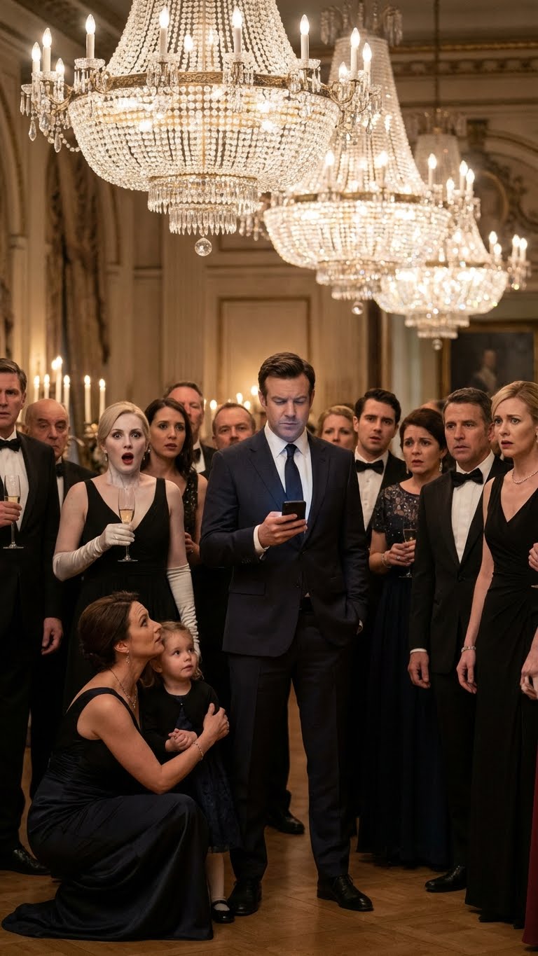 „Nie ma miejsca dla waszych dzieciaków z dyskontu na tej imprezie” – uśmiechnęła się z wyższością moja siostra. Oczy mojej córki zaszły łzami. Mój mąż spojrzał na rodzinę, potem na nasze dziecko i bez ostrzeżenia zadzwonił, wstał i powiedział coś, co sprawiło, że wszystkim rozbiło się kieliszki od szampana.