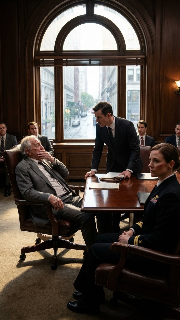 Podczas czytania testamentu tata zażądał, żebym przepisała mój penthouse za 5,8 miliona dolarów na mojego brata. Kiedy odmówiłam, uderzył mnie w twarz na oczach wszystkich. Prawnik spojrzał na niego i powiedział: „Czy wiesz, kto właściwie jest właścicielem tej rezydencji za 14 milionów dolarów, w której mieszkasz?”. Zamarł w połowie łyku.