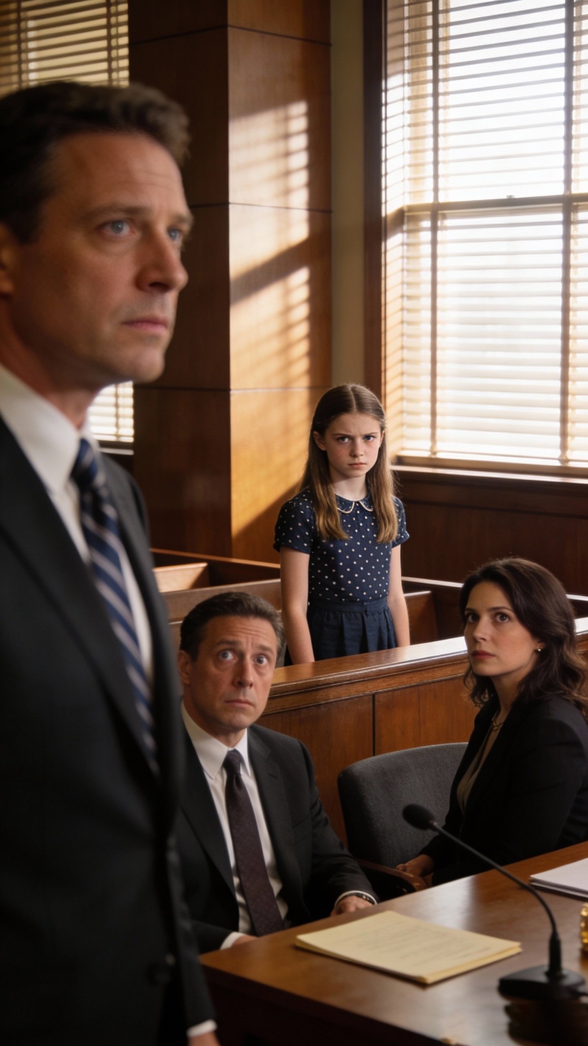 W sądzie nowa żona mojego byłego powiedziała: „Jest łowczynią złota, wyszła za niego tylko dla pieniędzy”. Prawnik się zgodził. Milczałam. Wtedy moja córka wstała i zapytała: „Mamo, mam im powiedzieć, co znaleźliśmy na wyciągach bankowych taty?”. Prawnik usiadł z powrotem bez słowa…