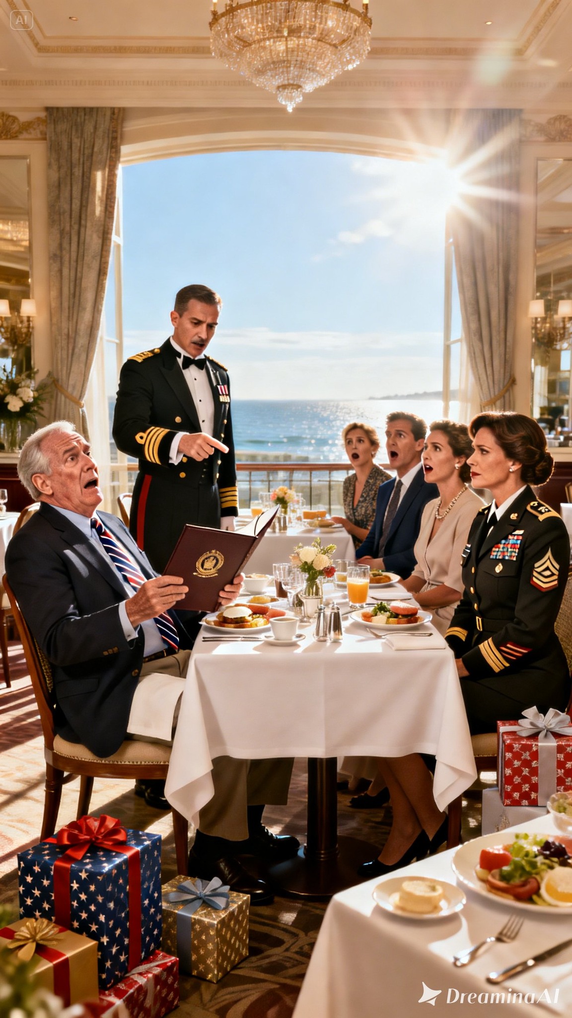 Na brunchu z okazji Dnia Ojca tata otworzył prezenty. Brat dał mu karnet na klub golfowy. Siostra dała mu luksusowy zegarek. Podałem mu kopertę. Zajrzał do środka i powiedział: „Karta podarunkowa do restauracji. Jakie… praktyczne”. Odłożył ją bez słowa. Kelner podszedł nerwowo i powiedział: „Proszę pana, ta restauracja…”