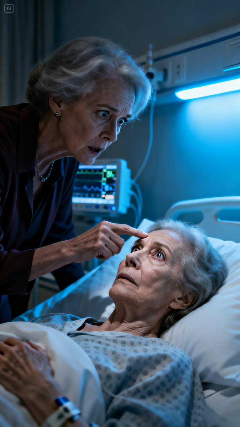 Mój syn i jego żona wyjechali w podróż, zostawiając mnie z opieką nad jej matką, która była „w śpiączce” po wypadku. Gdy tylko wyszli, otworzyła oczy i wyszeptała coś, co sprawiło, że zamarłem.