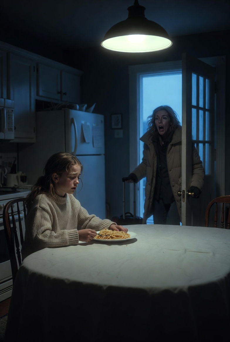 Kiedy wracałam do domu na święta, nikogo nie było, oprócz mojej córki, która sama przygotowywała sobie obiad. Zostawili wiadomość: „Zabraliśmy wszystkich do Paryża. Twoja córka nie jest mile widziana – nie jest z nami spokrewniona. Teraz to twój problem”. Moja córka uśmiechnęła się i powiedziała: „Mamo, babcia nie wie, że odkryłam jej sekret. Zobacz”. Uśmiechnęłam się, 3 dni później,