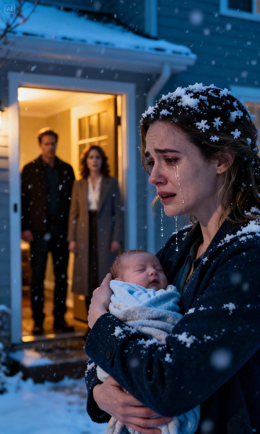 Z powodu kochanki męża, on i teściowa wyrzucili mnie i moje 3-dniowe dziecko w śnieżycę. Nie mieli pojęcia, że ​​właśnie odziedziczyłam po dziadku fortunę wartą 2,3 miliarda dolarów… Zaledwie 24 godziny później sprawiłam, że żyli w piekle…