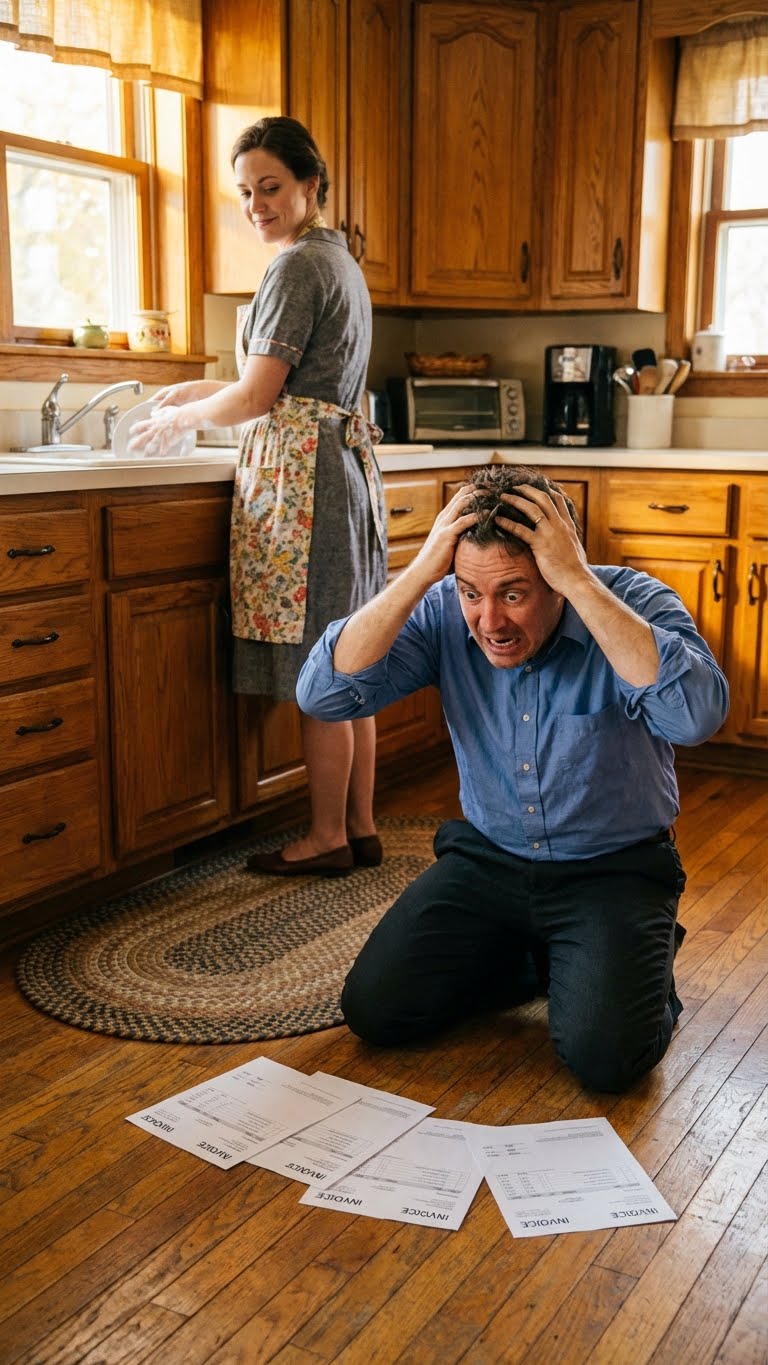 „Koniec z darmozjadami dzisiaj” – oznajmił mój mąż zaraz po awansie, ogłaszając, że od teraz będziemy mieli oddzielne konta bankowe. Zgodziłam się. Myślał, że da sobie radę beze mnie. Ale kiedy wręczyłam mu raport z moich sekretnych sześciocyfrowych dochodów i rachunek za prace domowe, jego idealny świat legł w gruzach.