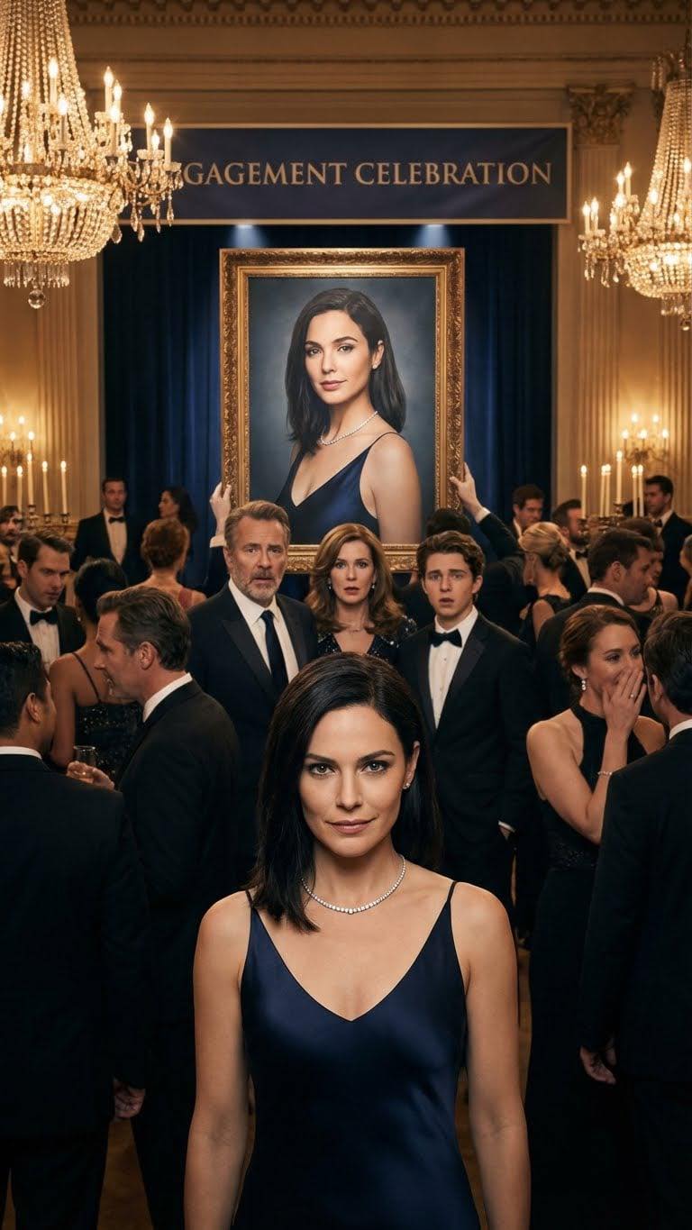 „Nie pozwól jej tego zepsuć” – wyszeptał mój ojciec, zabraniając mi wstępu na przyjęcie zaręczynowe brata z milionerką-dziedziczką fortuny, twierdząc, że nie jestem wystarczająco „elitarny”. Mimo to się pojawiłem. Kiedy ojciec próbował mnie wyrzucić, gospodarz przejął mikrofon. „Panie i panowie” – oznajmił – „poznajcie geniusza, który ocalił nasze dziedzictwo”. Odsłonił na ścianie ogromny mój portret. Moja rodzina zamarła. Spojrzałem na ich przerażone twarze i uśmiechnąłem się. Nie mieli pojęcia, że…