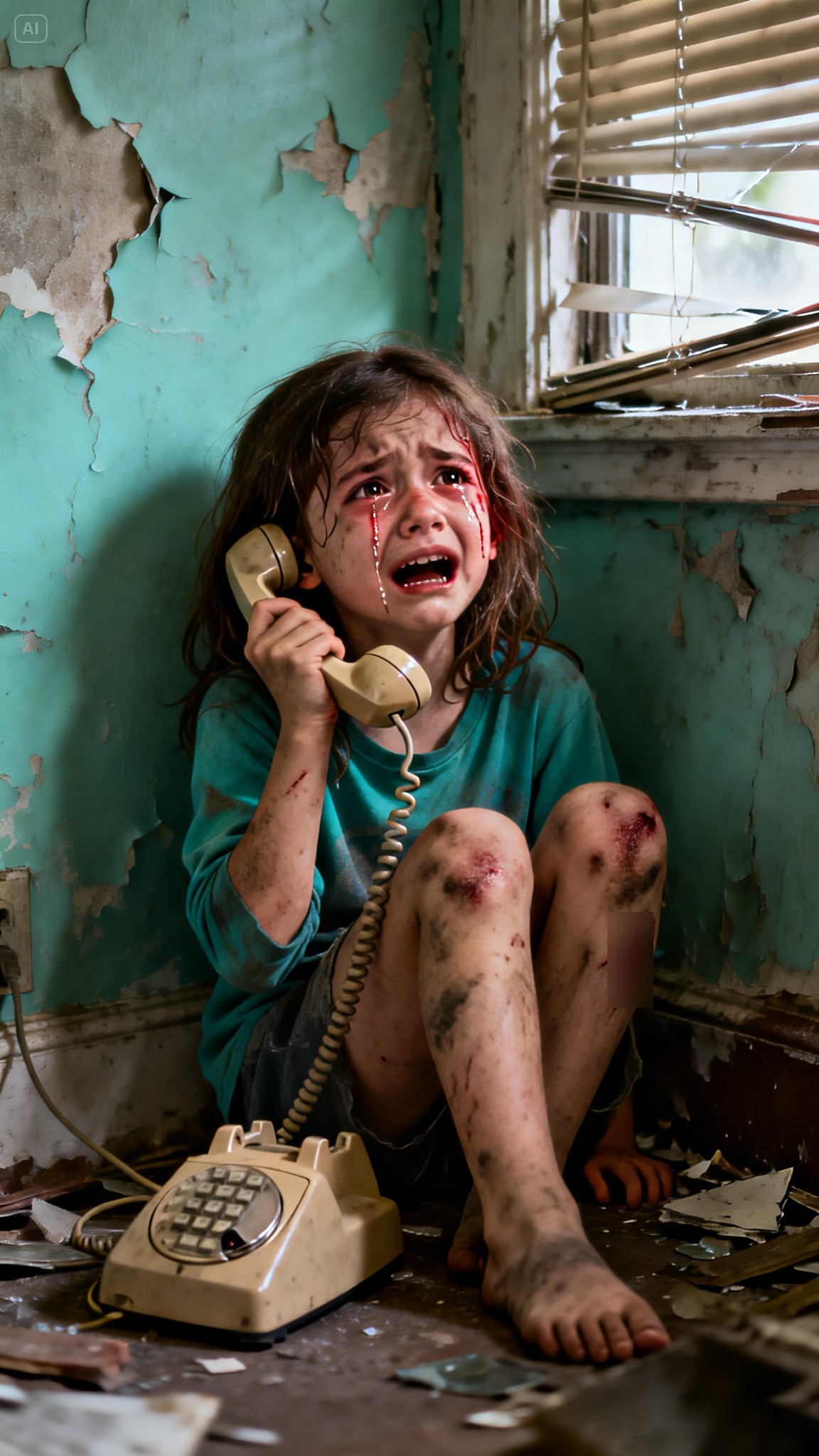 „Ja… nie mogę ruszać nogami” – wyszeptała sześciolatka do numeru alarmowego 911, powstrzymując łzy. To, co lekarze odkryli po jej uratowaniu, sprawiło, że w całym pokoju zapadła całkowita cisza.