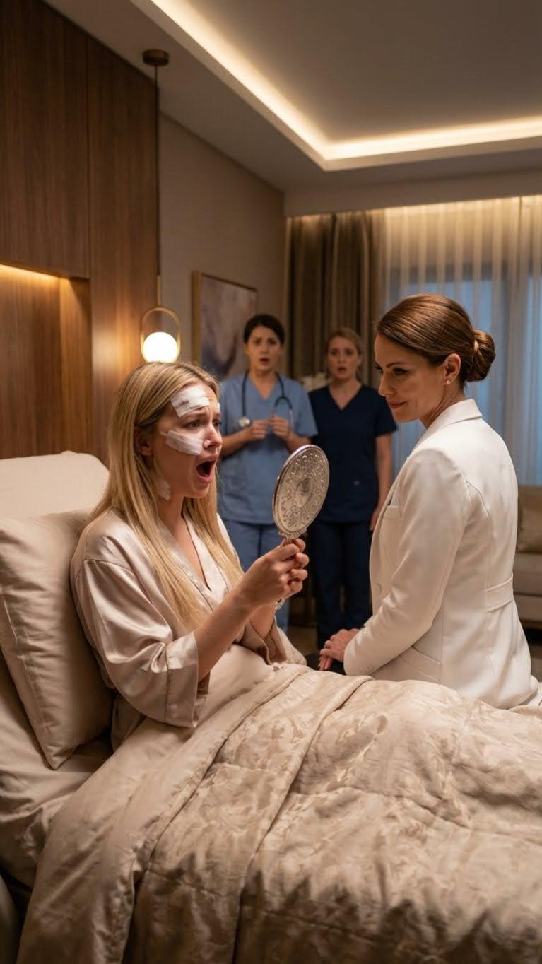 Nigdy nie powiedziałam kochance mojego męża, że ​​jestem tą znaną chirurg plastyczną, u której umówiła się na konsultację. Nie rozpoznała mnie w masce i uniformie. Wskazała na moje zdjęcie w telefonie i powiedziała: „Chcę wyglądać lepiej niż ta jędza, z którą mój chłopak jest żonaty. Odmłodzić mnie, żeby w końcu ją rzucił”. Uśmiechnęłam się tylko pod maską i skinęłam głową. Operacja była majstersztykiem. Wierzyła, że ​​obudzi się z twarzą, która sprawi, że zapłaczę z zazdrości. Ale kiedy zdjęto ostatni opatrunek, zbladła. Krzyknęła z przerażenia, upuszczając lustro na podłogę. Nie odmłodziłam jej. Użyłam skalpela, żeby wyrzeźbić z niej dokładną, trwałą replikę…