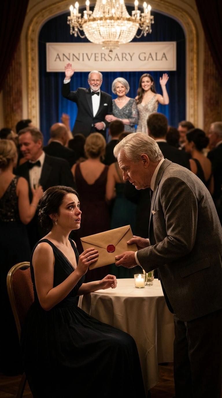 Moi rodzice zawsze nazywali mnie „głupią”, a moja siostra miała zapewnione pełne stypendium na Harvardzie. W dniu ukończenia studiów tata powiedział, że odziedziczy wszystko – nową Teslę i rezydencję za 13 milionów dolarów. Siedziałem cicho z tyłu, aż wszedł nieznajomy, podał mi kopertę i wyszeptał: „Teraz czas pokazać im, kim naprawdę jesteś”.