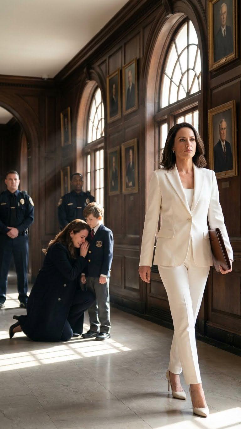 Moja szwagierka nie miała pojęcia, że ​​jestem właścicielką elitarnej prywatnej szkoły, do której tak bardzo chciała zapisać syna. Nazwała moją córkę „powolną” i „niskiej klasy”, nie pozwalając jej bawić się z jej „geniuszem”. Podczas rozmowy kwalifikacyjnej szydziła ze mnie w poczekalni. „Przyszedłeś tu, żeby sprzątać podłogi?” – zaśmiała się. Wtedy drzwi się otworzyły. Dyrektor skłonił się przede mną. Wszedłem i usiadłem za największym biurkiem. „Podanie twojego syna zostało odrzucone” – powiedziałem. „Nie przyjmujemy tyranów wychowanych przez tyranów”.