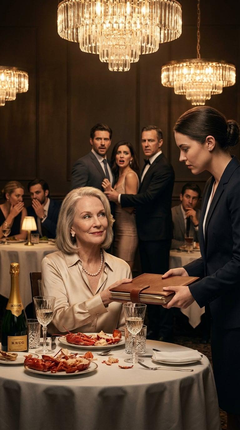 Mój syn i synowa zaprosili mnie na kolację, a potem zniknęli, gdy byłem w toalecie, zostawiając banknot na 790 dolarów i kpiącą notatkę. Zapłaciłem w milczeniu – a to, co zrobiłem później, pozostawiło ich bez słowa.