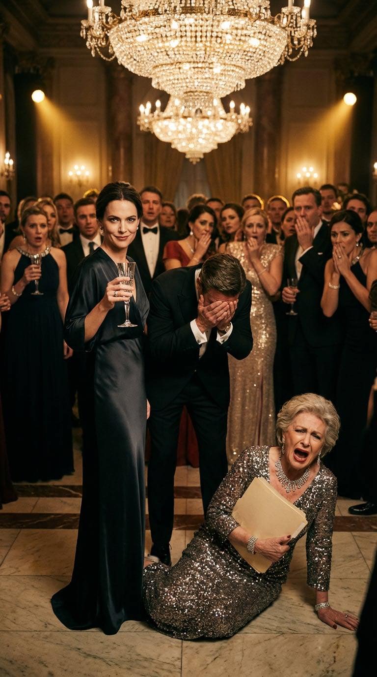 Teściowa wzniosła toast za moją „hojność” przed wszystkimi, kpiąc ze mnie jako z rodzinnego banku. „Przynajmniej jej dochody utrzymują rodzinę” – uśmiechnęła się złośliwie. Myślała, że ​​jestem mięczakiem, który nie zauważył 25 000 dolarów, które ukradła z naszego konta. Po cichu zatrudniłem biegłego księgowego. Tego dnia, kiedy zagroziła mi pozwem za „znęcanie się nad osobami starszymi”, podałem jej teczkę. Otworzyła ją, spodziewając się czeku, ale jej twarz natychmiast zbladła…