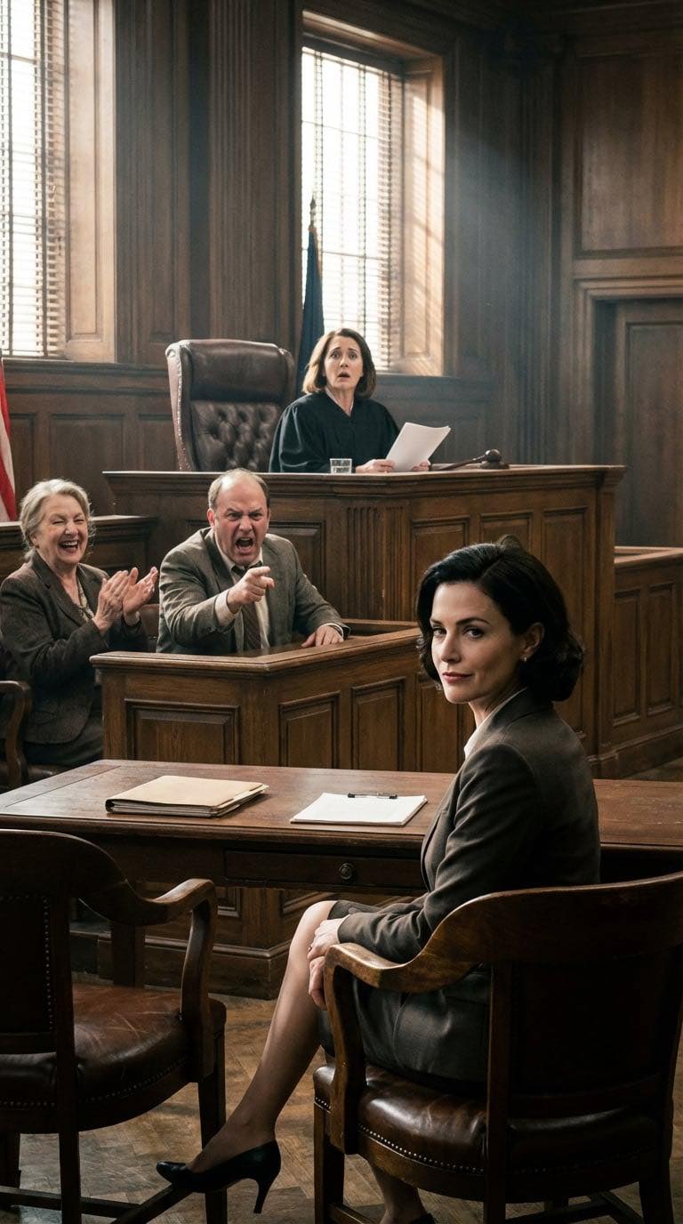 Mój ojciec oświadczył w sądzie: „Wreszcie twój sklep i samochód należą do twojego młodszego brata”. Moja matka roześmiała się i zaklaskała. Milczałem, aż sędzia podniósł wzrok i powiedział…