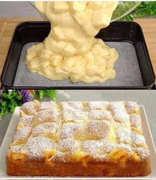 3 jabłka, 3 jajka, szklanka mleka i rozpływa się w ustach!