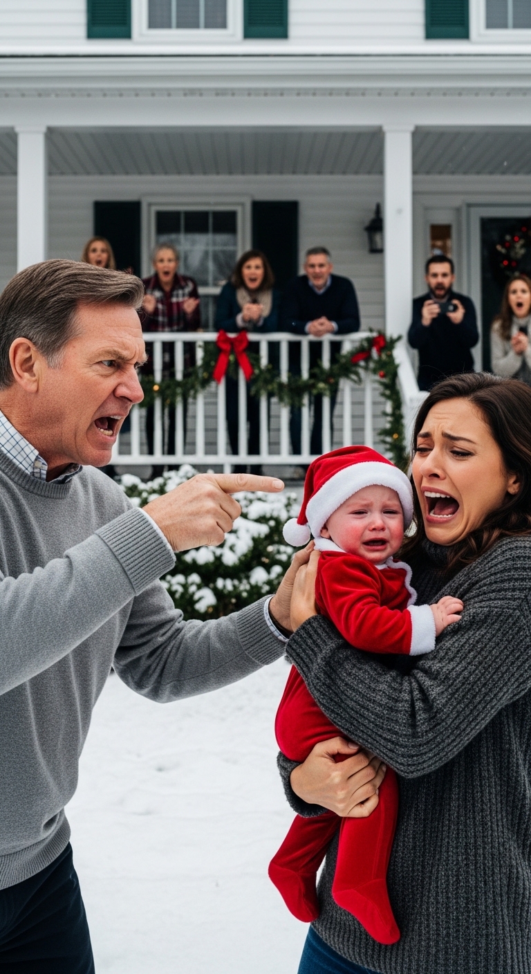 Moja mama napisała mi SMS-a w Wigilię: „Nie przyprowadzaj dziecka. Jej znamię jest obrzydliwe”. Mimo to się pojawiłem. Ojciec zrzucił nosidełko mojego dziecka z ganku, krzycząc: „Zabierz to stąd!”. Ale nie widzieli mojej 84-letniej babci, która patrzyła na nich z okna. Wyszła z laską i dała lanie – co uciszyło całe sąsiedztwo.