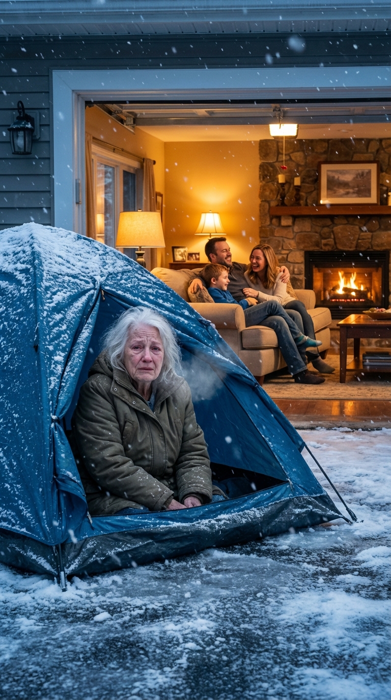 O 5:30 rano odebrałem telefon: „Chyba twoja babcia siedzi przed twoją bramą”. Wybiegłem i z przerażeniem zobaczyłem ją zwiniętą w kłębek na moim progu, a obok niej dwie torby z rzeczami. Moi rodzice porzucili ją jak śmiecia, żeby zrobić miejsce dla swojego złotego chłopca. Rok później wrócili błagając – ale nie była już tym samym „ciężarem”.