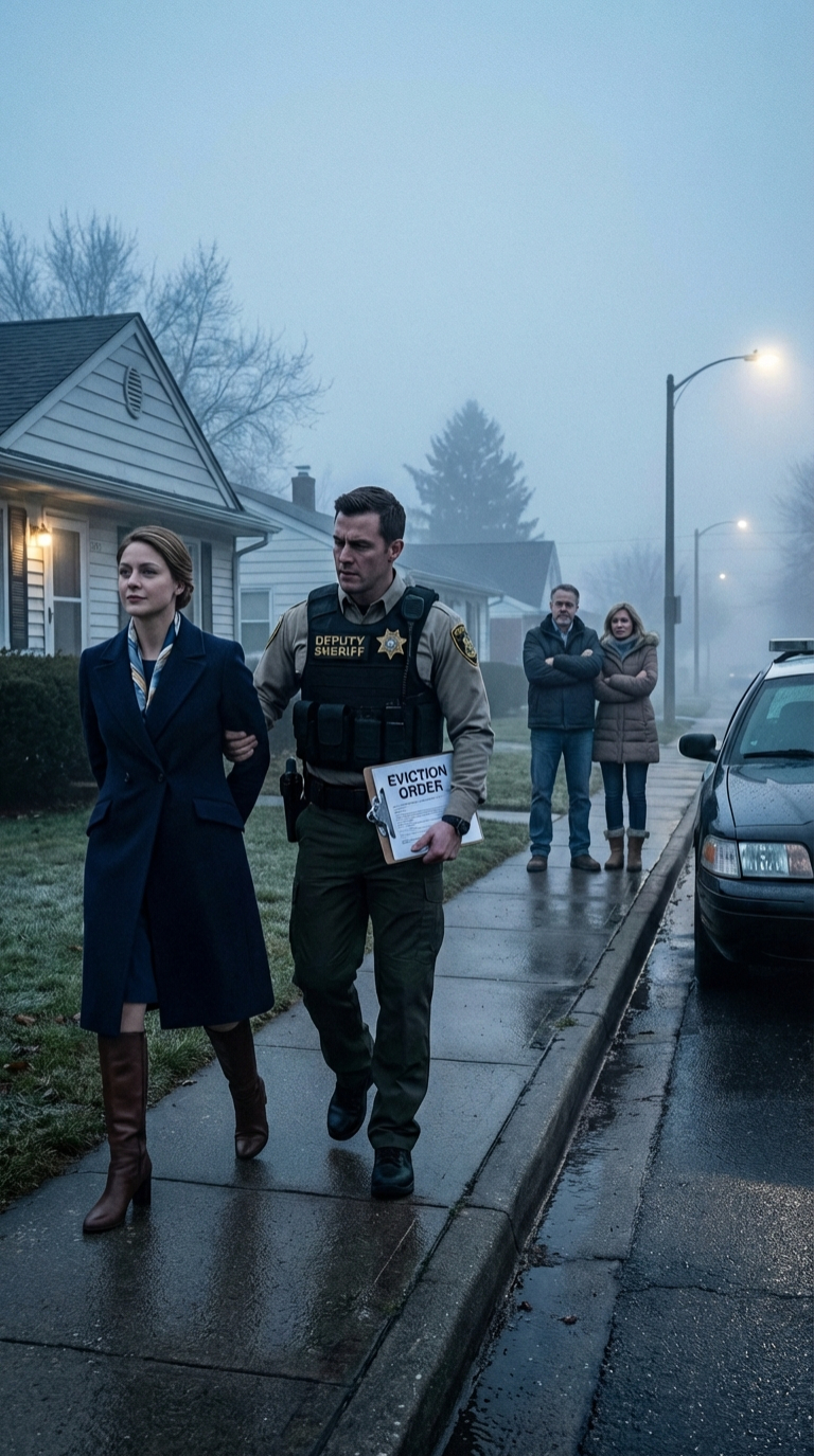 O szóstej rano ktoś walnął w moje drzwi. Zastępca szeryfa stał na ganku z papierami. „Nakaz eksmisji”. Moje nazwisko widniało na nim, jakbym był kimś obcym we własnym domu. Moi rodzice stali po drugiej stronie ulicy, obserwowali – cicho, zadowoleni. Mama zawołała: „Powinieneś był zrobić to, o co prosiłam”. Tata powiedział: „Pakuj się. To się dzieje dzisiaj”. Nie krzyknąłem. Zapytałem zastępcę szeryfa: „Możesz mi pokazać, kto to złożył?”. Spojrzał na górną linijkę, zrobił pauzę… A jego twarz się zmieniła.