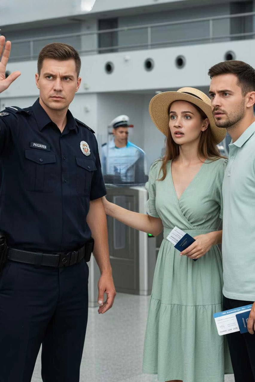 Mój mąż potajemnie zabrał moją kartę bankową, żeby zabrać swoją ukochaną na wakacje, ale kiedy dotarli na lotnisko, strażnik graniczny wypowiedział tak zimne zdanie, że oboje zamarli…