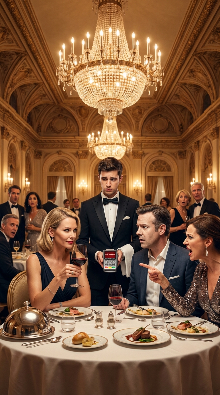 Specjalnie wymieniłam kartkę w mojej kopertówce, kiedy szliśmy do restauracji na rocznicę ślubu mojej szwagierki. Kiedy rachunek wyniósł 265 tysięcy, oznajmiła całej sali: „Bracie, pokaż wszystkim, jak bardzo kochasz swoją siostrę”. Mój mąż z dumą sięgnął do mojej kopertówki i wyciągnął kartkę, ale czekała na niego niespodzianka od żony…