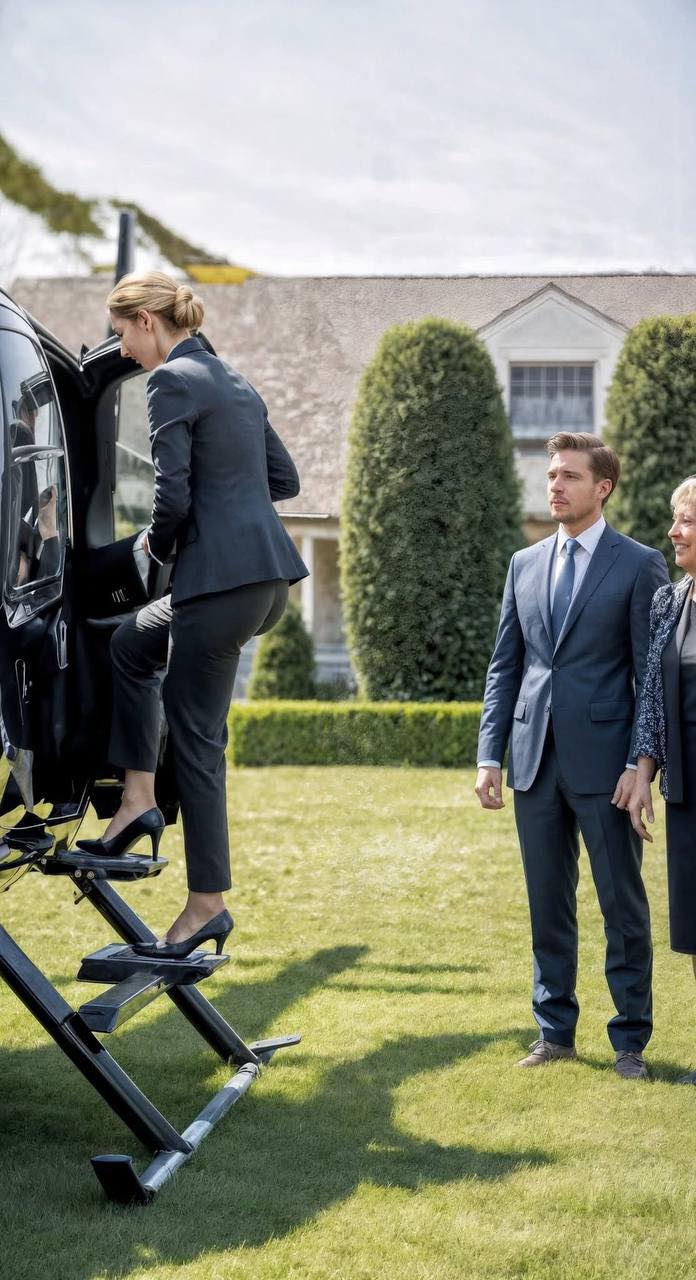 „Nadal nie masz samochodu?” – zadrwił mój brat. Wtedy helikopter wylądował obok domu. „Moja taksówka jest tutaj” – powiedziałem mu. Mojej matce opadła szczęka.