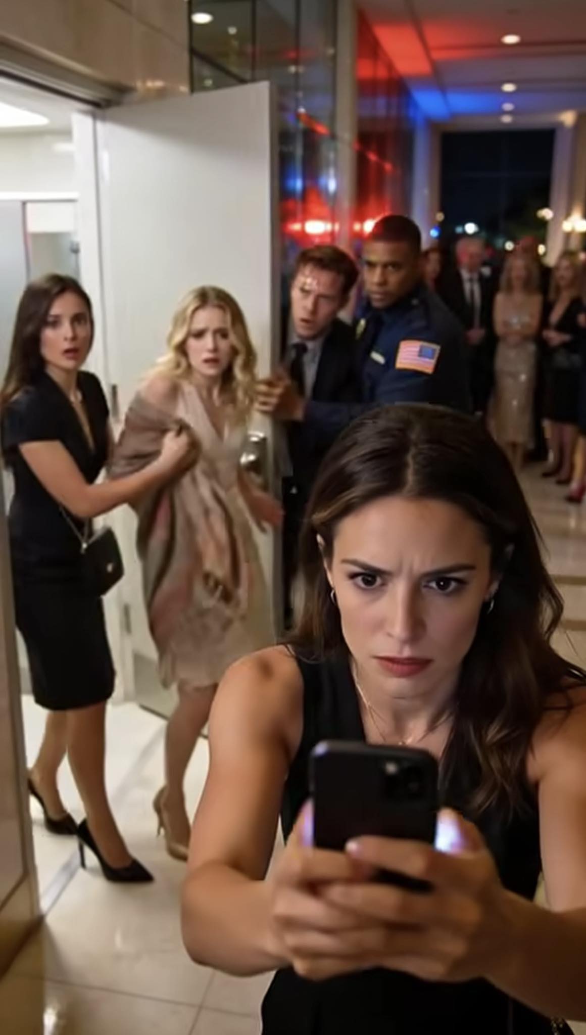 Cofnęłam się, gdy zobaczyłam moją przyjaciółkę z dzieciństwa, oszołomioną i płonącą pożądaniem, ciągnącą córkę prezesa w stronę łazienki.