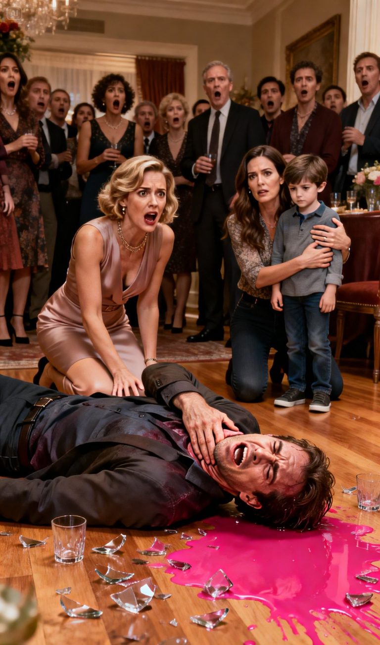 Na parapetówce moja siostra uśmiechnęła się i podała mojemu synowi kubek bezalkoholowego drinka. „Wypij, Billy, zrobiłam to specjalnie dla ciebie”. Udawałam, że schylam się, żeby naprawić buty syna, po czym cicho wymieniłam się kubkami z mężem mojej siostry. Kilka minut później…