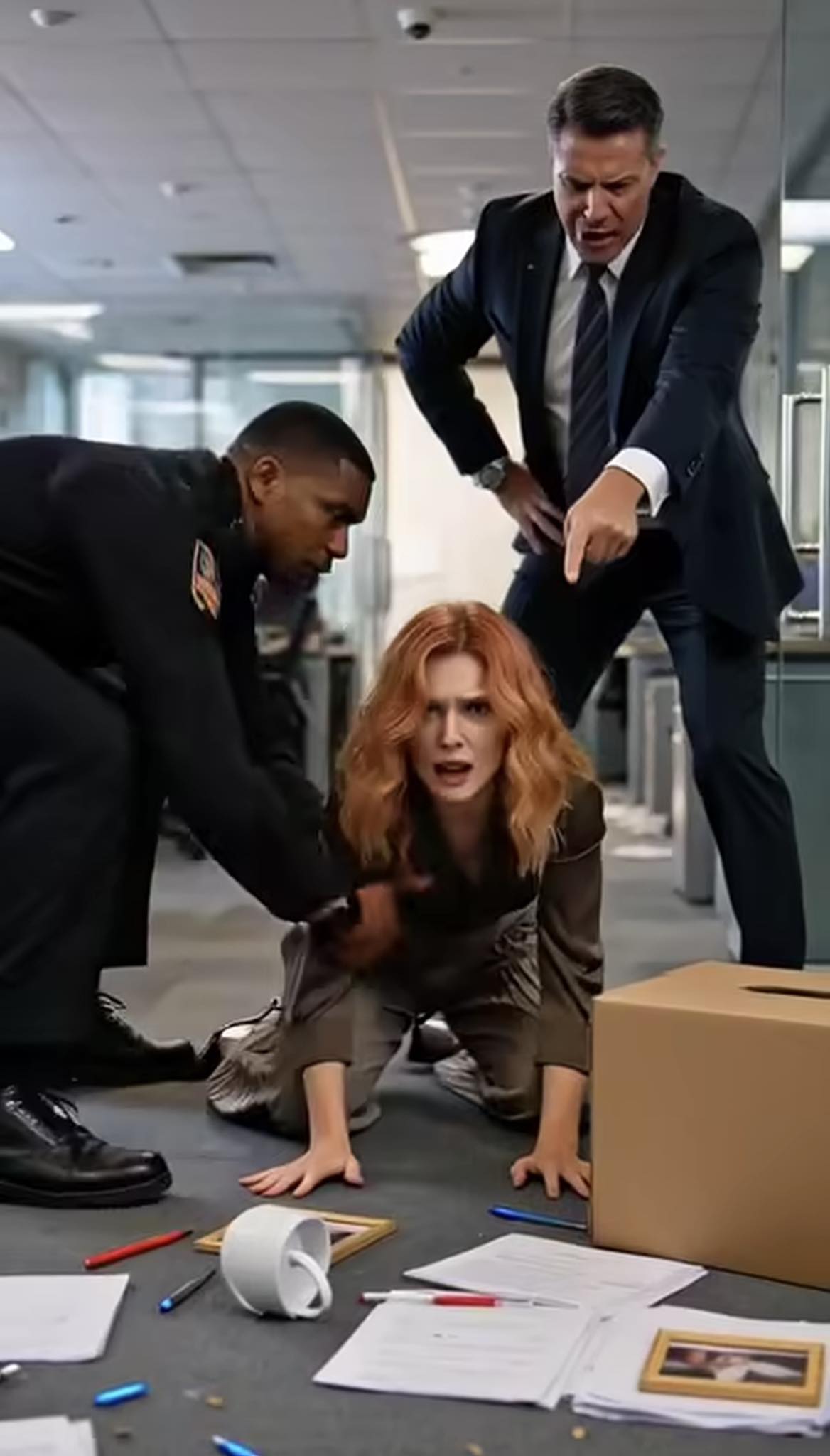 „Redukcja etatów” – powiedział mój dyrektor generalny, jakby moja kariera była luźną nicią, którą może przeciąć i zapomnieć.