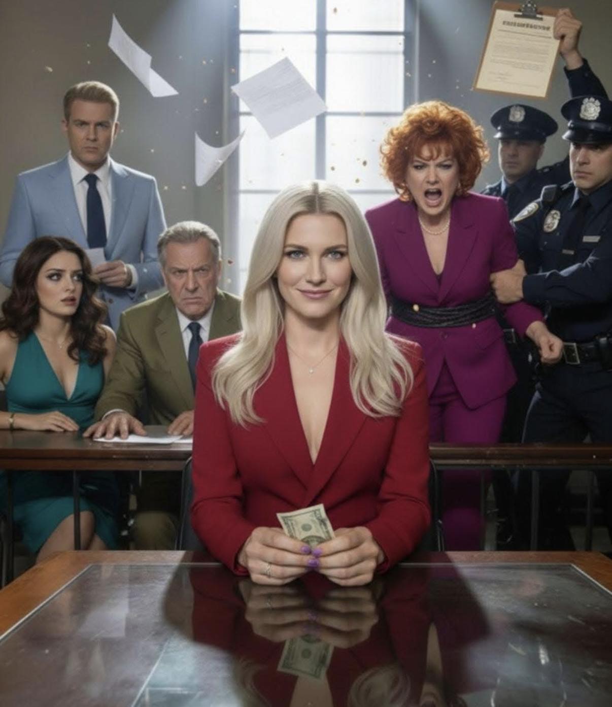 Podczas odczytania testamentu