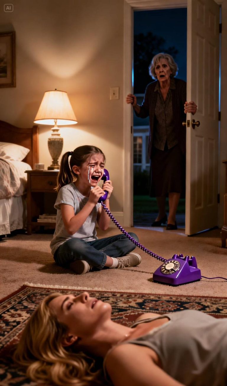 Moja wnuczka zadzwoniła do mnie blisko północy. Jej głos drżał. „Babciu… Mama nie obudziła się cały dzień”. Serce mi zamarło. „Co masz na myśli? Co się stało?” – zapytałam – ale zanim zdążyła wyjaśnić, połączenie ucichło. Pojechałam do ich domu tak szybko, jak mogłam. Kiedy dotarłam na miejsce, było ciemno jak w grobie i upiornie pusto. Od razu zadzwoniłam pod 911. To, co policja odkryła później… Nadal mam problem z przetworzeniem tego.