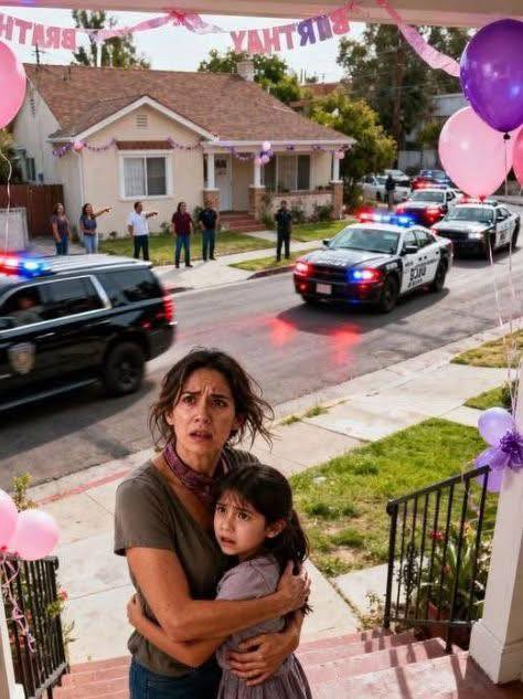 Mój mąż krzyknął do mnie przez telefon: „Zabierz dziewczynkę i uciekaj natychmiast!” — Dziesięć minut później policja otoczyła cały dom