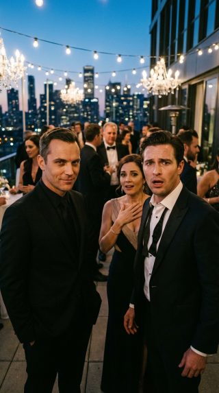 Nigdy nie powiedziałem aroganckiemu szefowi mojej żony, że jestem miliarderem i zarządzającym funduszami. Dla niego byłem po prostu „nikim z przedmieścia” w tanim garniturze. Na firmowej gali wyśmiał mnie przed wszystkimi i wyzwał na grę w quiz przeciwko swojej „elitarnej drużynie”. Postawił nawet na to premię mojej żony, śmiejąc się. Przyjąłem. W sali zapadła cisza. „Kim ty jesteś?” – wyjąkał – a potem spędził resztę nocy, żałując, że w ogóle wypowiedział choć jedno słowo…!!