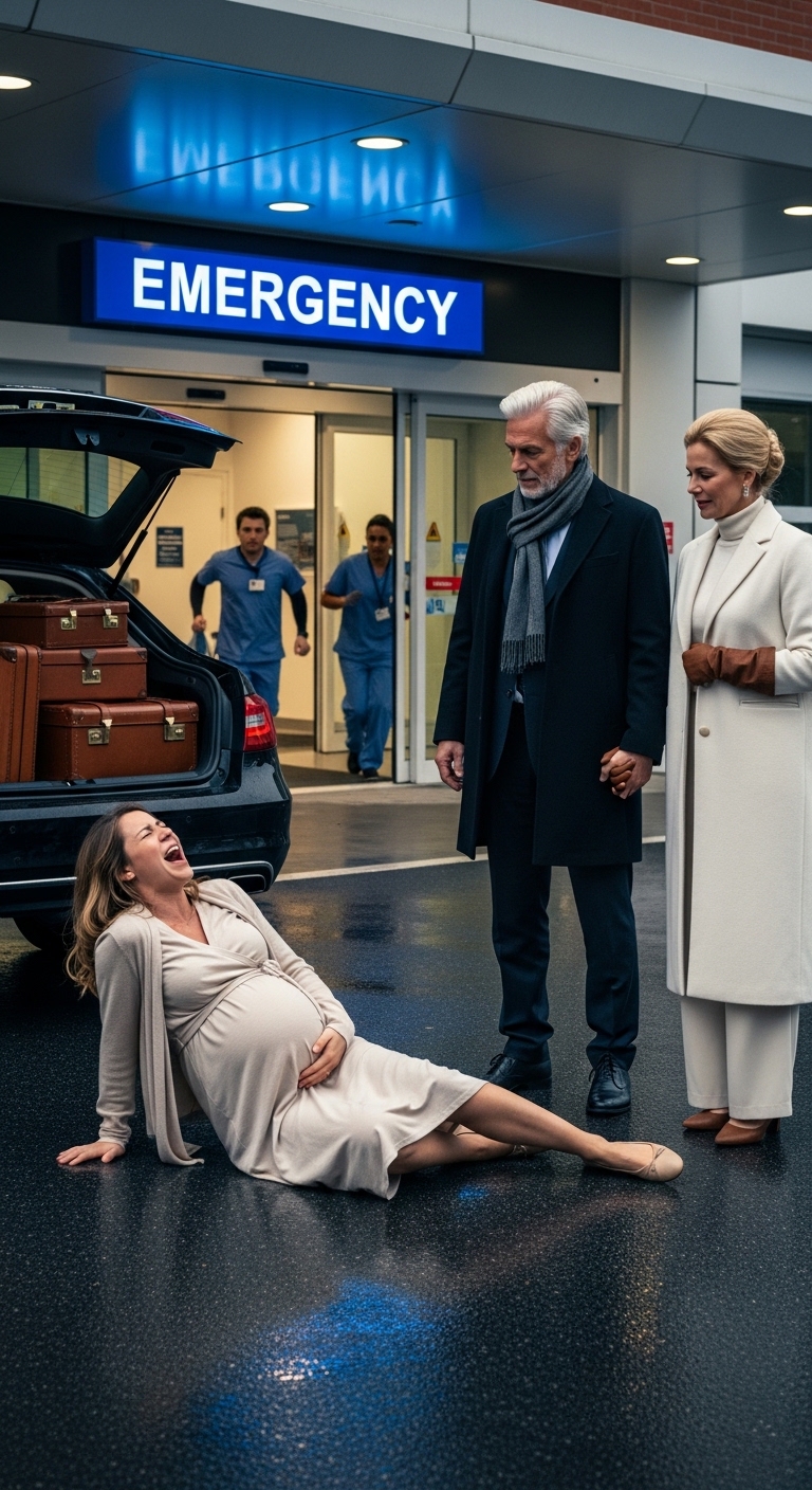 Nigdy nie powiedziałam rodzicom, kim naprawdę jest mój mąż. Dla nich był po prostu nieudacznikiem w porównaniu z mężem mojej siostry, prezesem zarządu. Zaczęłam rodzić przedwcześnie, gdy mąż był za granicą. Poród mnie rozsadzał, a głos mojej matki był żenujący. „Pospiesz się, mam plany na kolację z twoją siostrą” – poprosiłam ojca, żeby zadzwonił pod 911, ale on tylko obojętnie czytał gazetę. W najbardziej bezradnej chwili mojego życia byłam zupełnie sama – aż do lądowania helikoptera.