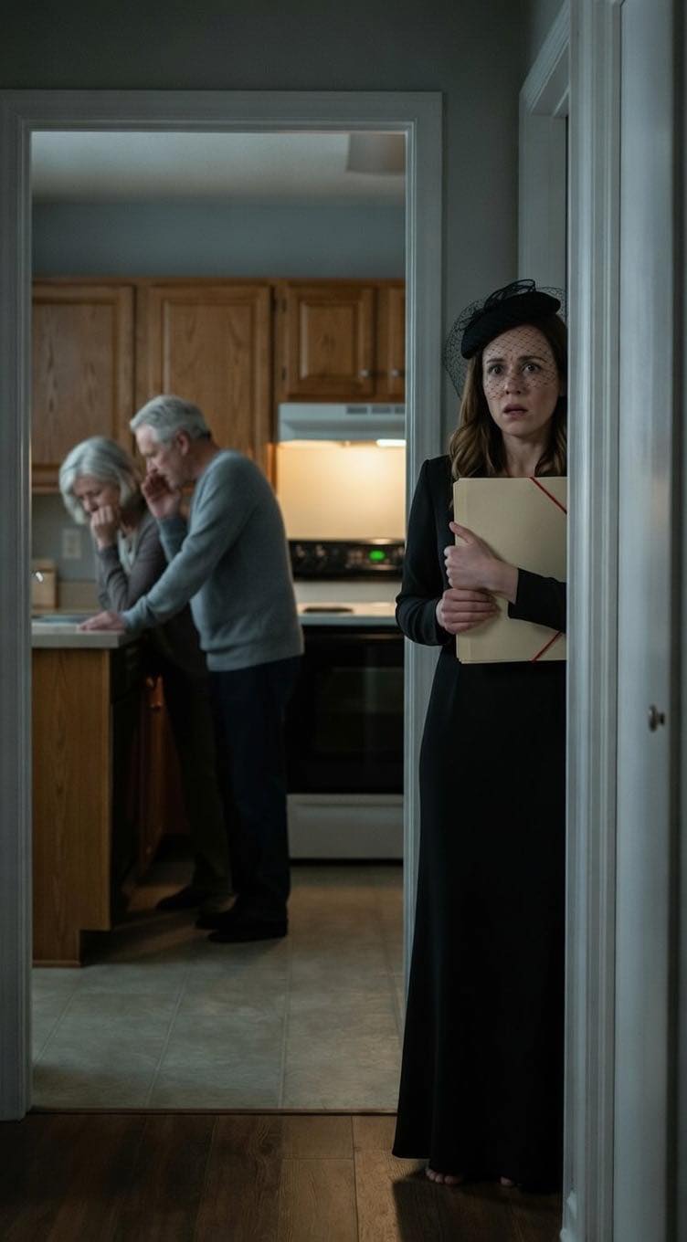 Przyszłam z pogrzebu, żeby powiedzieć rodzicom i siostrze, że mąż zostawił mi 8,5 miliona dolarów i sześć loftów na Manhattanie. Kiedy weszłam do domu, usłyszałam rozmowę rodziców. To, co powiedzieli, sprawiło, że zbladłam…