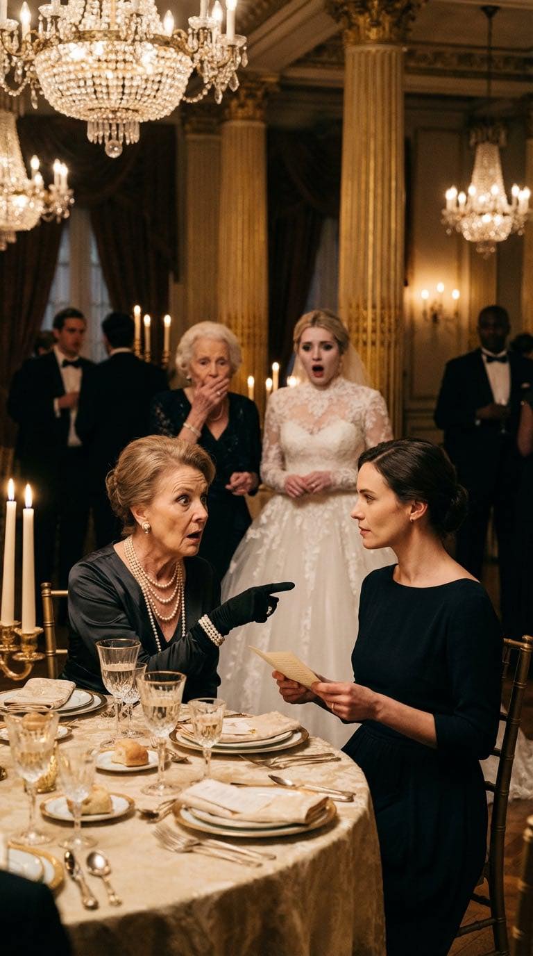 Podczas kolacji zaręczynowej mojej siostry mama przedstawiła mnie rodzinie pana młodego: „To nasza druga córka – zarabia na życie sprzątaniem domów”. Tata dodał: „Zrezygnowaliśmy z niej”. Matka pana młodego przechyliła głowę, wbiła we mnie wzrok i wyszeptała: „Czekaj… jesteś tą kobietą, która…”. Urwała. Cały stół ucichł. Twarz mamy zbladła.