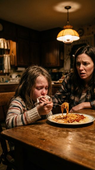 Podczas gdy moja siostra była w szpitalu i rodziła, opiekowałam się moją siedmioletnią siostrzenicą. Tego wieczoru, podczas kolacji, zjadła kęs spaghetti – po czym nagle się zakrztusiła i go wypluła. „Kochanie, wszystko w porządku?” – zapytałam zaniepokojona. Jej oczy napełniły się łzami, gdy wyszeptała: „Przepraszam…”. Poczułam ucisk w żołądku. Złapałam kluczyki i pobiegłam z nią prosto na pogotowie. Kiedy lekarz wrócił z wynikami badań, jego wyraz twarzy natychmiast się zmienił. Jego głos był niski, ale stanowczy. „Powodem, dla którego nie może przełknąć, jest…”.