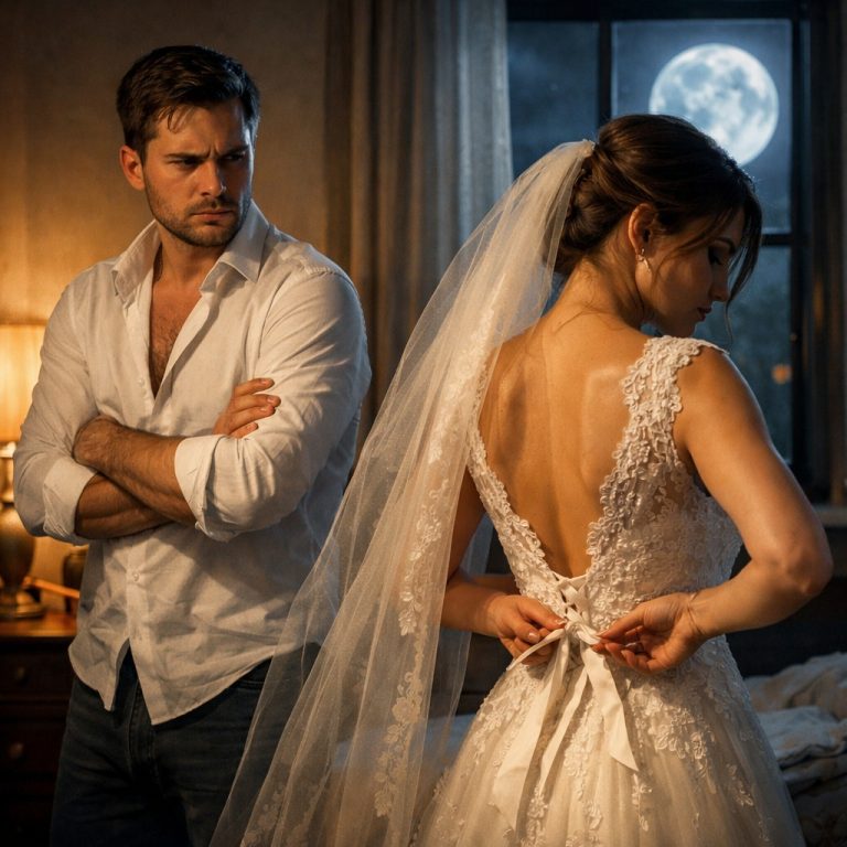 „Zdejmij suknię” – to były pierwsze słowa, które wypowiedział do niej pan młody w noc ślubu, którego nigdy nie wybrała.