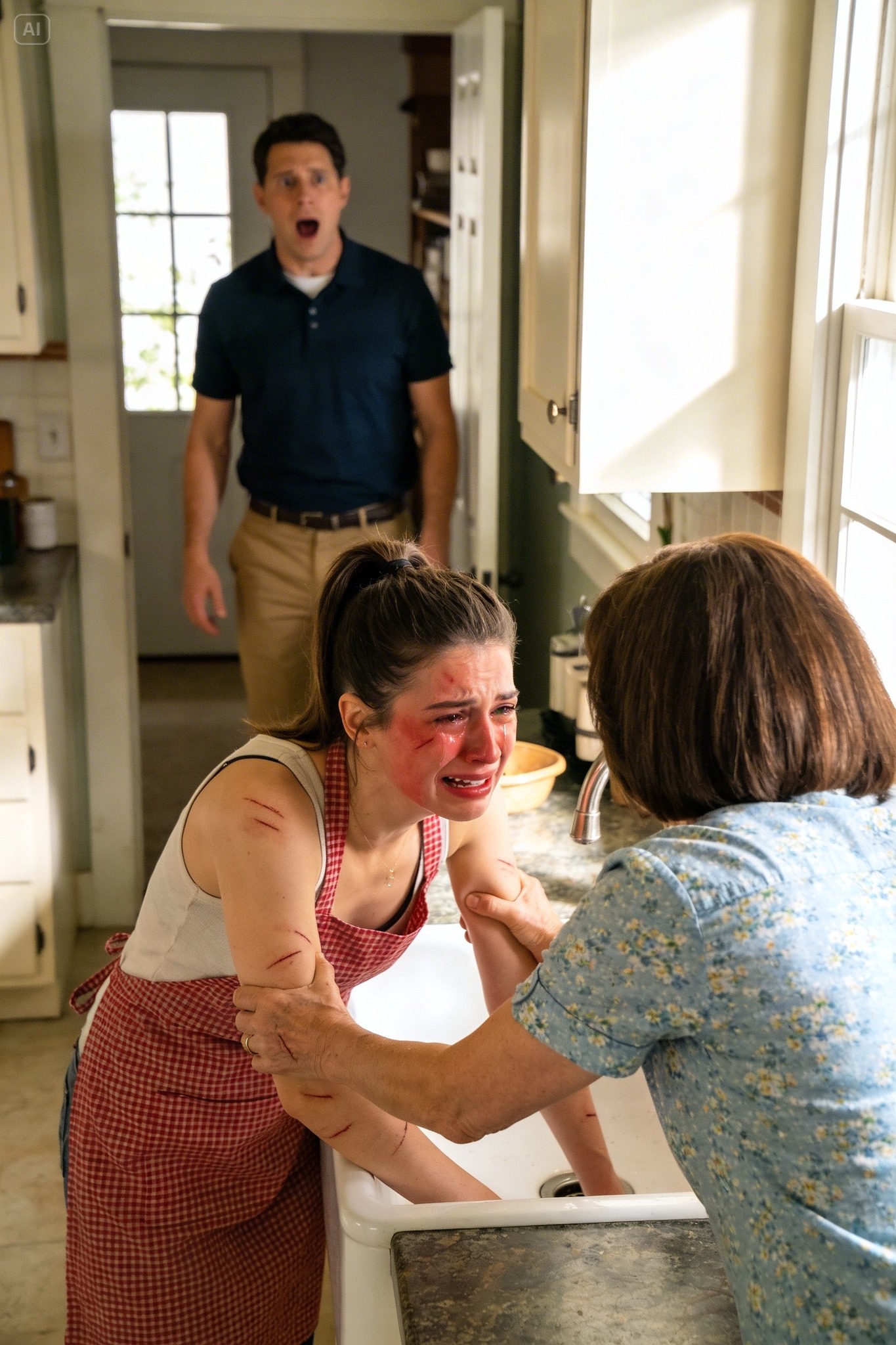 Kiedyś myślałem, że moja żona jest po prostu niezdarna – zawsze strząsała siniaki na nadgarstkach, mówiąc: „Wpadłam na coś, to nic takiego”. Potem kamera w kuchni pokazała moją matkę miażdżącą sobie nadgarstek i szepczącą: „Niech mój syn się nie dowie”. Odtworzyłem to trzy razy i to nie ta chwila sprawiła, że ​​krew mi zamarła.