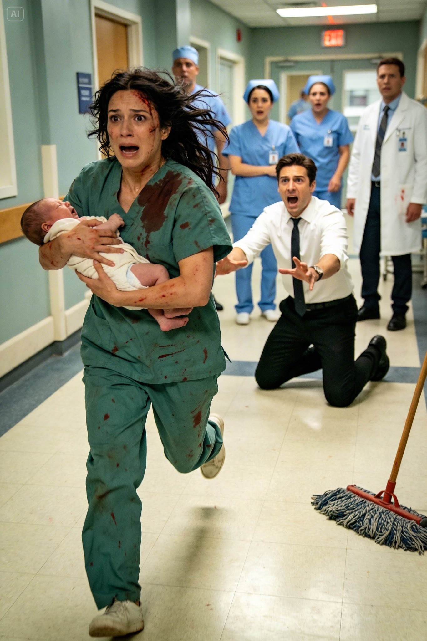 Dziecko miliardera zmarło w szpitalu… aż do czasu, gdy biedna sprzątaczka zrobiła coś nie do pomyślenia.