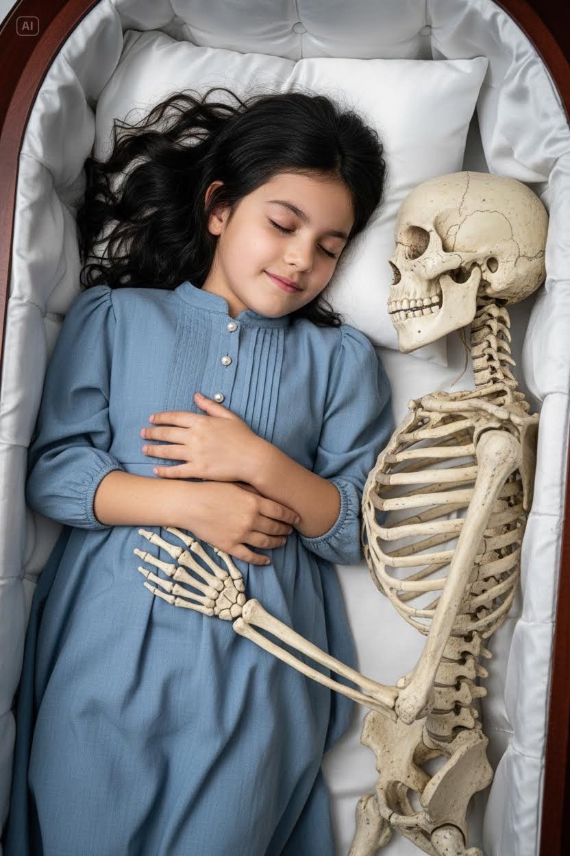 MŁODA KOBIETA MIAŁA ZOSTAĆ POCHOWANA OBOK SZKIELETU JEJ MATKI…