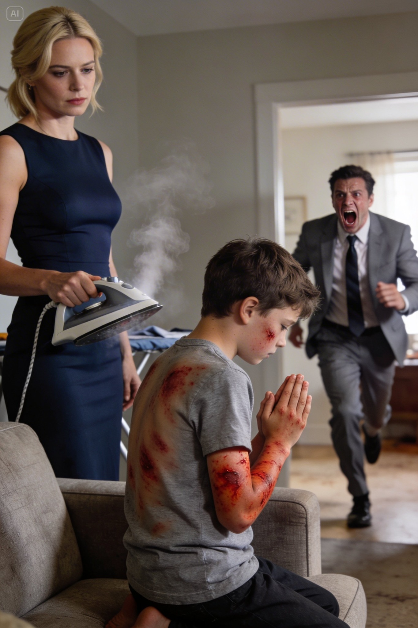 „Proszę… nie spal mnie więcej. Tym razem będę grzeczna…”