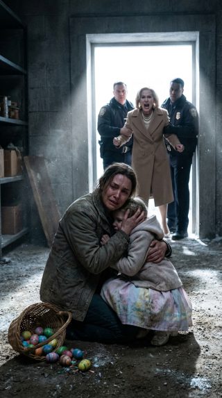 Wróciłam do domu na Wielkanoc i zastałam moją ośmioletnią córkę zamkniętą w ciemnym, lodowatym schowku. „Nie chciała dzielić się zabawkami brata, więc dałam jej nauczkę!” – krzyknęła mama. Kiedy w końcu wyważyłam drzwi, moja mała córeczka wtuliła się w moje ramiona, trzęsąc się i szlochając. Mama prychnęła: „Przestań udawać, niewdzięczny bachorze!”. Ale dwa dni później to ona klęczała i błagała.